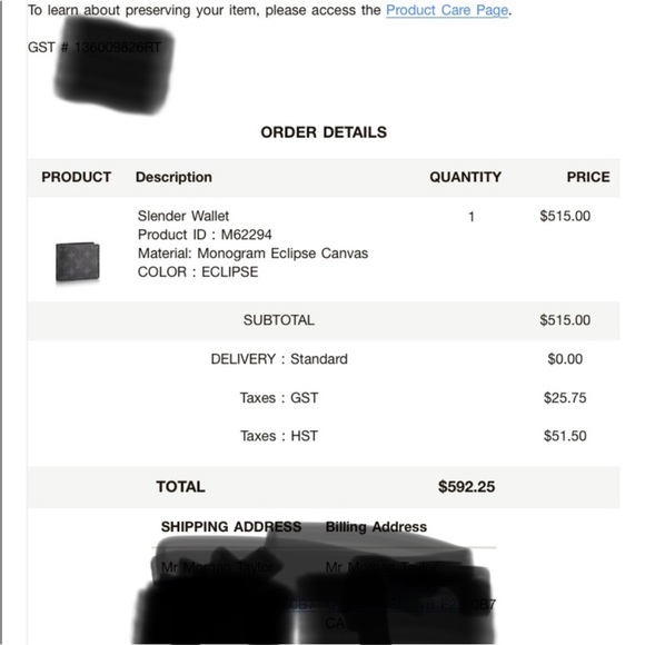 LOUIS VUITTON slender monogram wallet (like new) - Picture 3 of 3